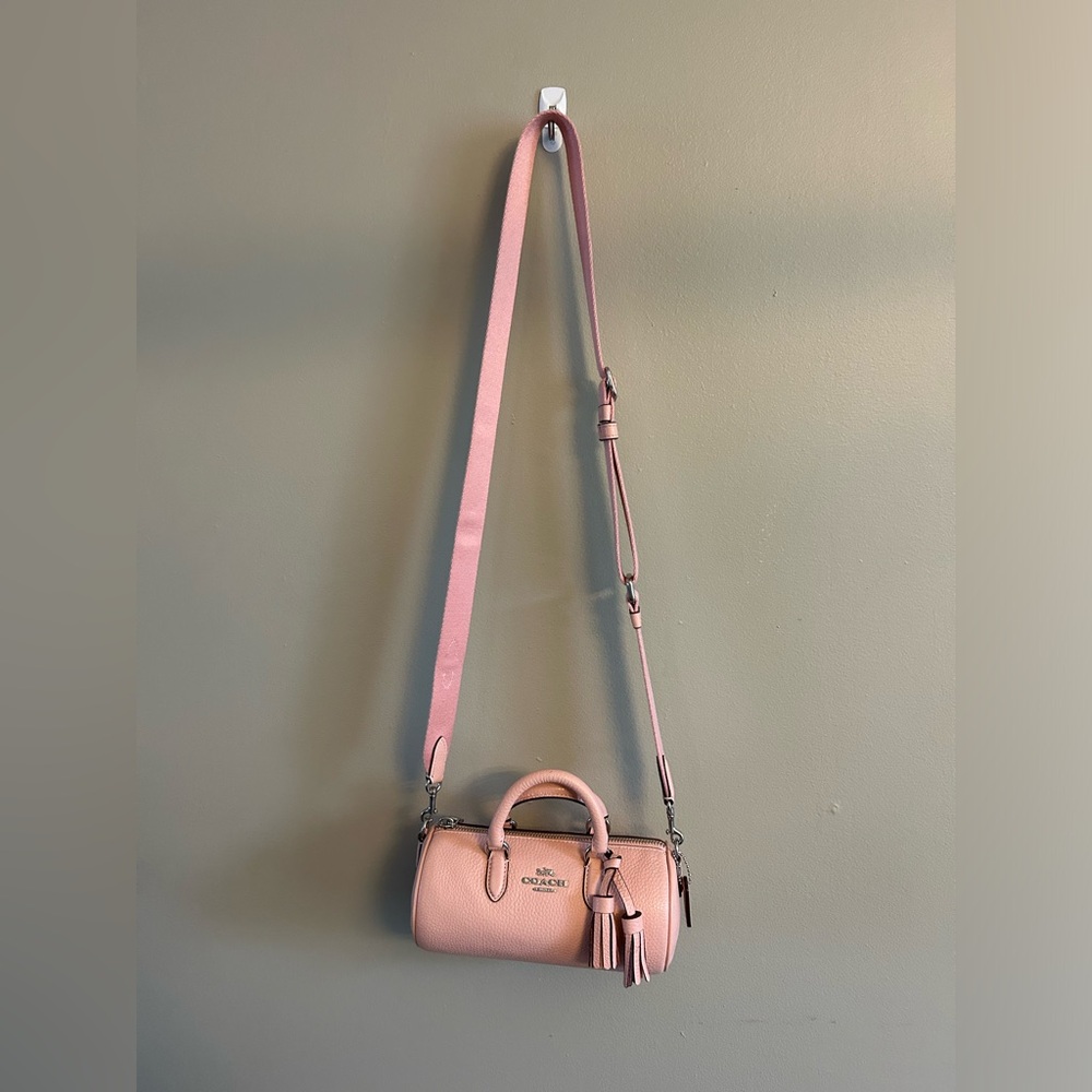 Coach crossbody barrel bag